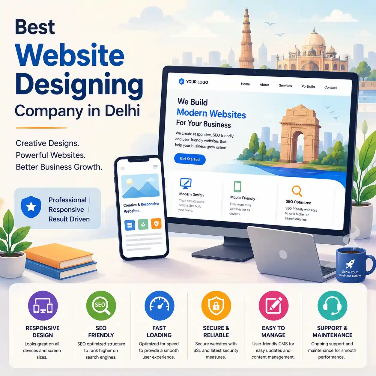 website design firm in Delhi